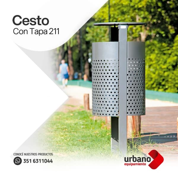 Cesto CON TAPA 211 - Imagen 1