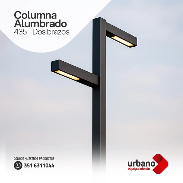Columna de Alumbrado 436 – DOS BRAZOS - Imagen 1