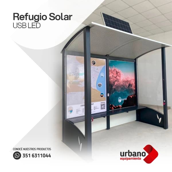 Refugio Solar LED USB - Imagen 1