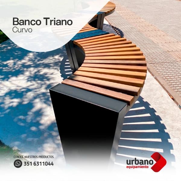 Banco Triano Curvo - Imagen 1