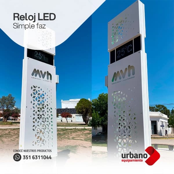 Reloj LED simple faz - Imagen 1