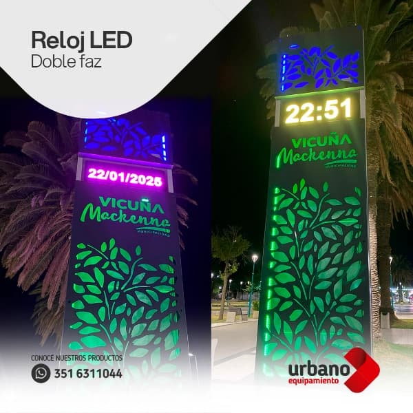 Reloj LED doble faz - Imagen 1