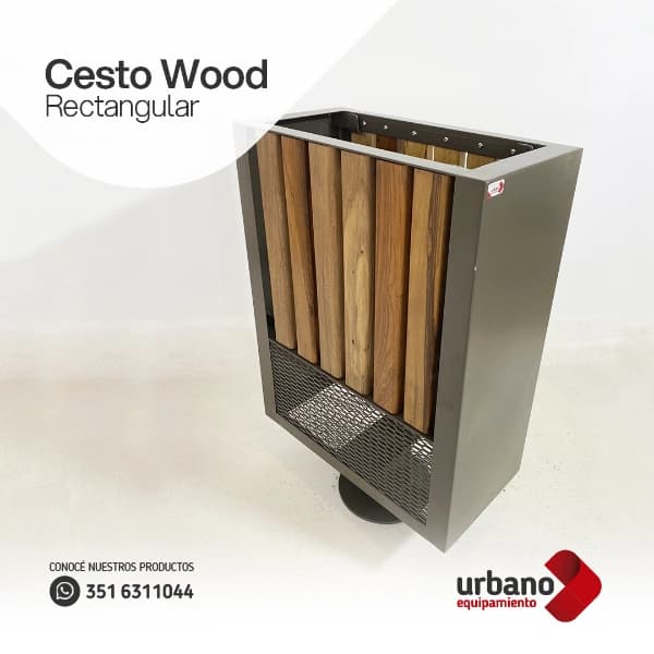 Cesto Wood - Imagen 1